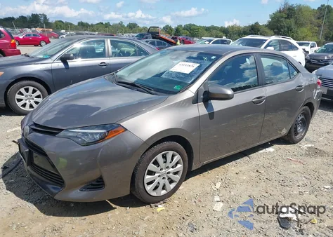 2018 Toyota Corolla Le from USA, damaged, VIN 2T1BURHE0JC011539